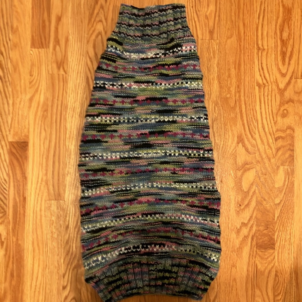 Chilly Dog Purple Woodstock Knitted Dog Sweater 3XL